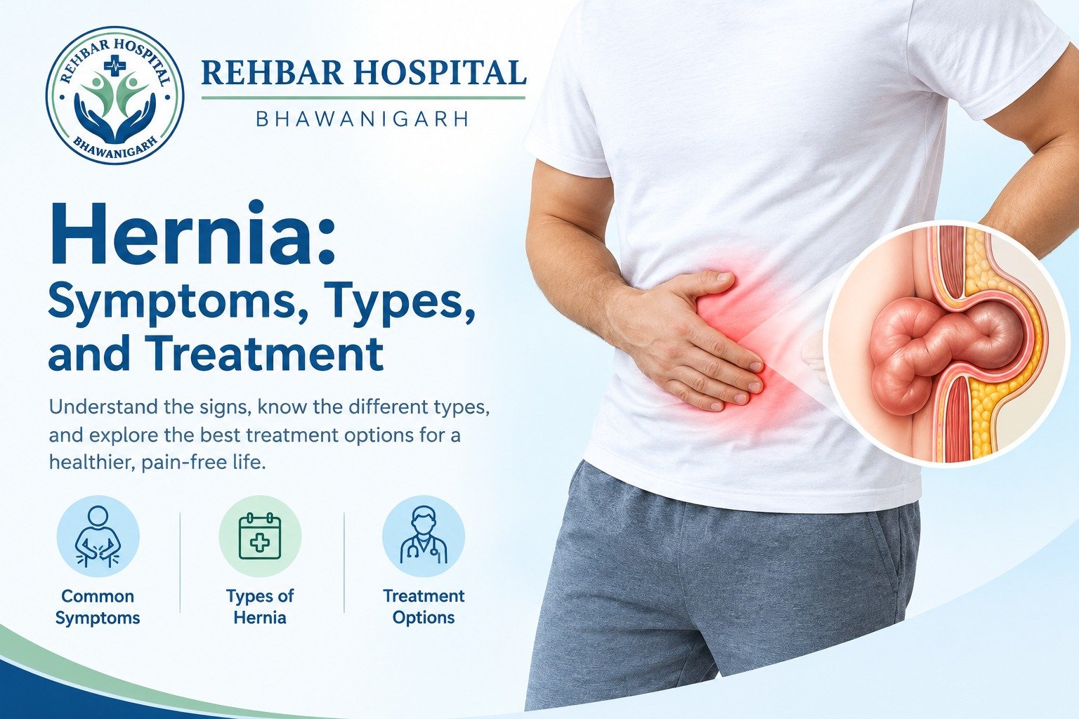 Hernia symptoms and treatment