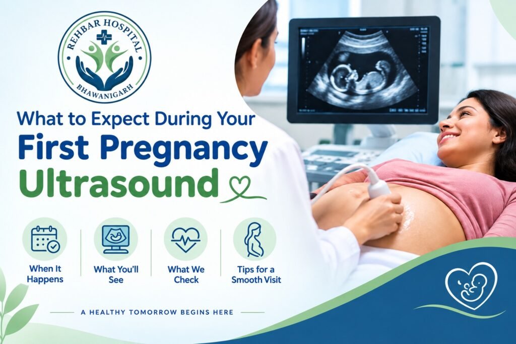 first pregnancy ultrasound